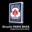 Bicycle Paris Back Bleu - Édition 2025